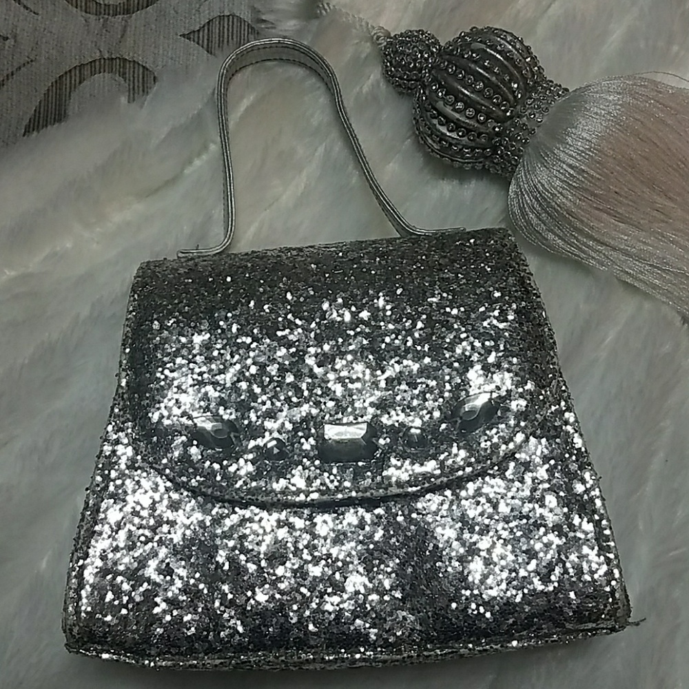 Silver purse